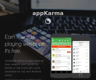 Appkarma.io(AppKarma Home) Screenshot