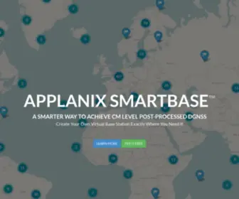 Applanixsmartbase.com(Applanix SmartBase Cloud) Screenshot