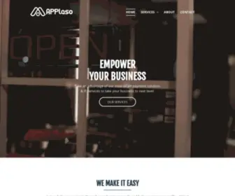 Applaso.com(Our mission) Screenshot