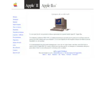 Apple-IIGS.info(Apple IIGS France) Screenshot