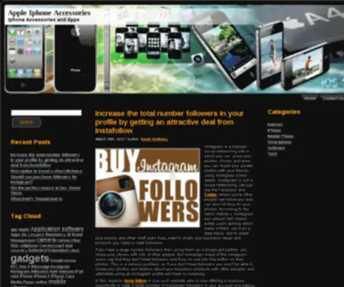 Apple-Iphone-Accessories.com(Apple Iphone Accessories) Screenshot