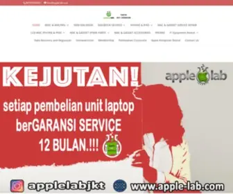 Apple-Lab.com(Jasa Home Service Khusus Service Ringan.Dikerjakan Oleh Teknisi Berpengalaman. Home Service & Pick) Screenshot