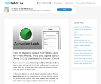 Apple-Solutions.info(LiteRemove Virtual Server 2024 ® Free Tool To Unlock iCloud Activation Lock) Screenshot