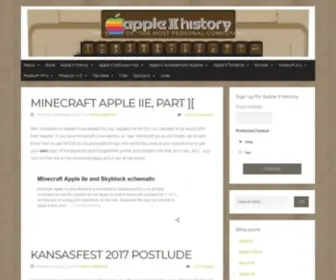 Apple2History.org(The story of "the MOST personal computer") Screenshot
