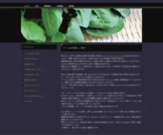 Apple2Info.net(ケールを使用した青汁) Screenshot