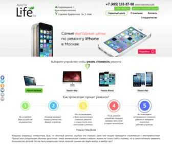 Apple4Life.ru(Ремонт MacBook) Screenshot