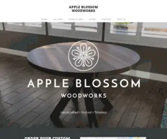 Appleblossomwoodworks.com(APPLE BLOSSOM WOODWORKS) Screenshot