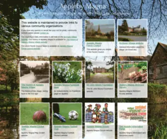 Applebymagna.org.uk(Appleby Magna Village Website Resource) Screenshot