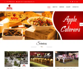 Applecaterers.com(Applecaterers) Screenshot