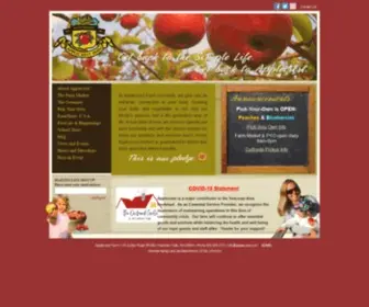 Applecrest.com(Applecrest Farm Orchards) Screenshot