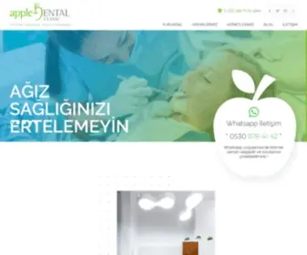 Appledent.com.tr(Appledent Diş Kliniği) Screenshot