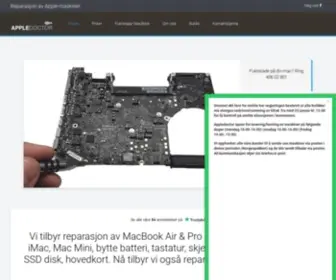 Appledoctor.no(Reparasjon) Screenshot
