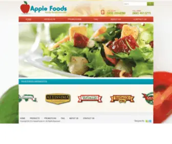 Applefoods.biz(Applefoods) Screenshot