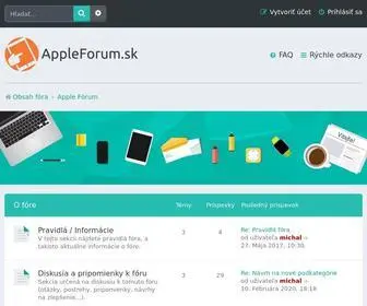 Appleforum.sk(Fórum) Screenshot