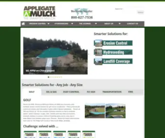 Applegatemulch.com(Applegate Mulch) Screenshot