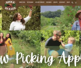 Appleholler.com(Apple Orchard & Farm Park In Sturtevant) Screenshot