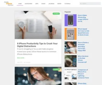 Appleiphonereview.com(Apple iPhone Review) Screenshot