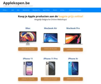 Applekopen.be(Applekopen) Screenshot