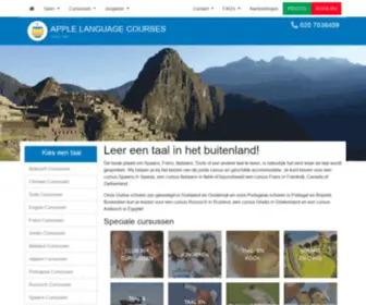 Applelanguages.nl(Apple Language Courses) Screenshot