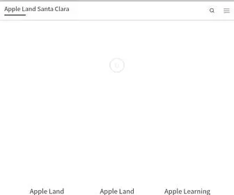 Applelearningcenters.com(Apple Land Santa Clara) Screenshot