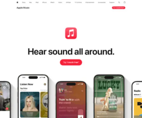 ApplemusicFestival.com(Apple Music) Screenshot