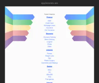 Applenews.ws(applenews) Screenshot