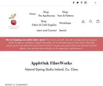 Appleoakfibreworks.com(AppleOak FibreWorks) Screenshot