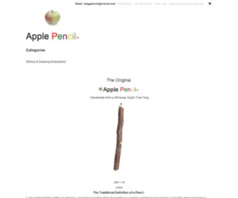 Applepencil.com(Apple pencil) Screenshot