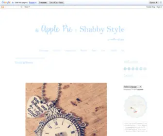 Applepieshabbystyle.it(Apple Pie and Shabby Style) Screenshot