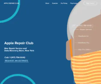 Applerepairclub.com(Apple Repair Club) Screenshot