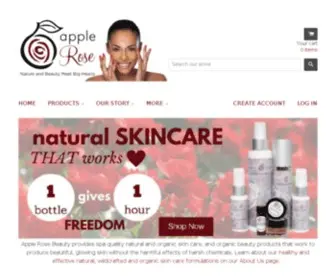 Applerosebeauty.com(Apple Rose Beauty) Screenshot