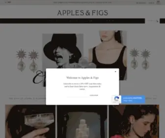 Applesandfigs.com(APPLES & FIGS) Screenshot