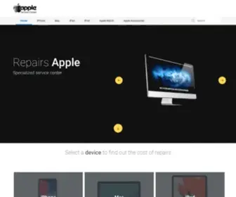 Appleservicecenterbd.com(Apple Service Center BD) Screenshot