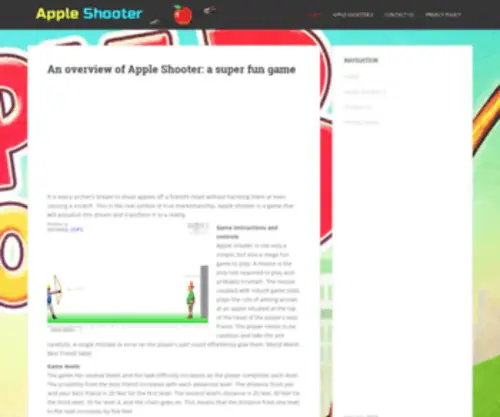 Appleshooter.us(Appleshooter) Screenshot