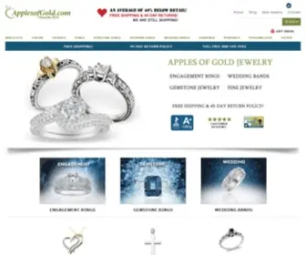 Applesofgold.com(Apples of Gold Jewelry) Screenshot