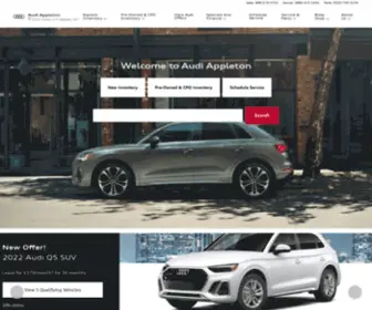 Appletonaudi.com(Audi Appleton) Screenshot