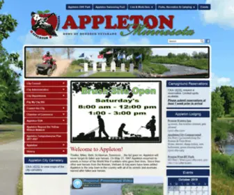 Appletonmn.com(Appleton) Screenshot