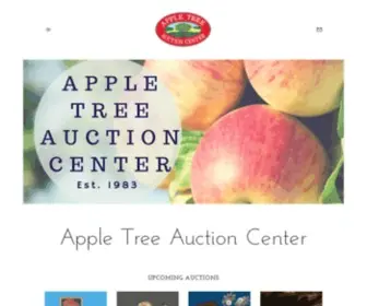 Appletreeauction.com(Apple Tree Auction Center) Screenshot
