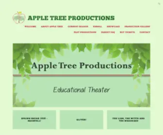 Appletreeprod.com(Apple Tree Productions) Screenshot