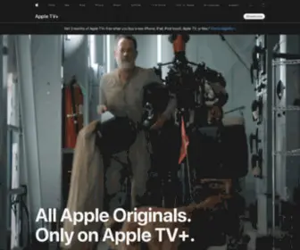 AppletvPlus.com(Apple TV) Screenshot