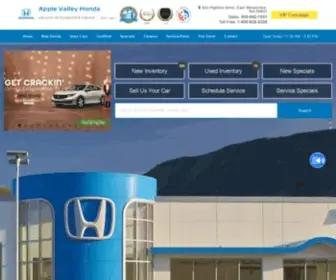 Applevalleyhonda.com(Apple Valley Honda) Screenshot