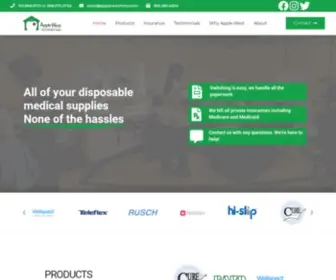 Applewesthms.com(Medical supplies with service you deserve) Screenshot