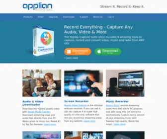 Applian.com(Video & Audio Recorder) Screenshot