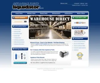 Appliance-Parts-Liquidator.com(Appliance Parts Liquidator) Screenshot