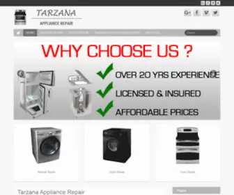 Appliance-Repair-Tarzana.com(Tarzana Appliance Repair) Screenshot