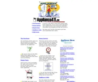 Appliance411.ca(Major) Screenshot