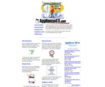 Appliance411.com(Major) Screenshot