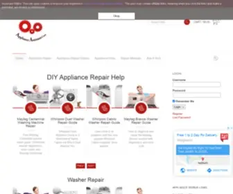 Applianceassistant.com(Appliance Problem Troubleshooting Help) Screenshot