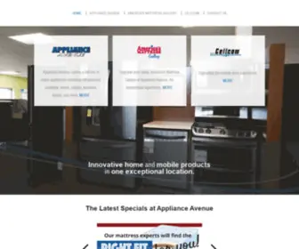 Applianceavenuedoorcounty.com(APPLIANCE AVENUE) Screenshot