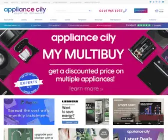 Appliancecity.co.uk(Appliance City has a wide range of kitchen appliances to buy online) Screenshot